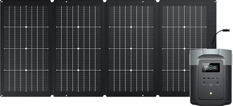 EcoFlow DELTA 2 Max Tragbare Powerstation Mit 220W Solarpanel