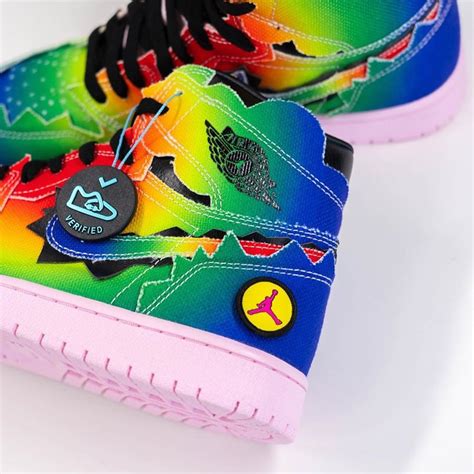 J Balvin Air Jordan 1 DC3481-900 Release Date - Sneaker Bar Detroit