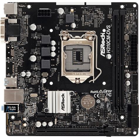 Asrock H310CM DVS LGA 1151 Socket H4 Micro ATX Intel H310