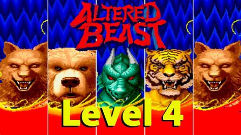 Sega Genesis Altered Beast Level 4 Neffs Palace Youtube