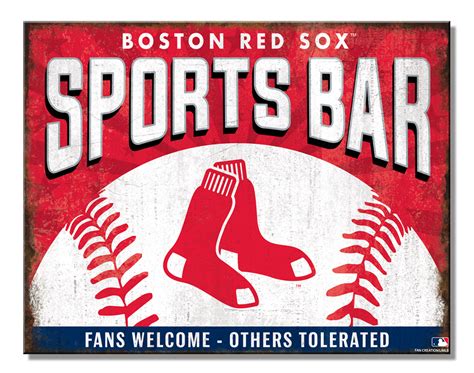 Boston Red Sox Sports Bar Desperate Enterprises