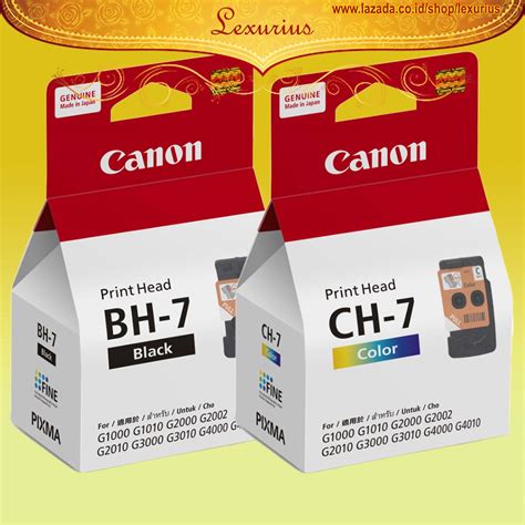 Cartridge Head Canon BH 7 BH7 Black CH 7 CH7 Colour Untuk Printer