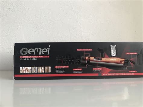 Фен-щітка для волосся, стайлер, браш Gemei GM-4828 3-в-1: 500 грн ...