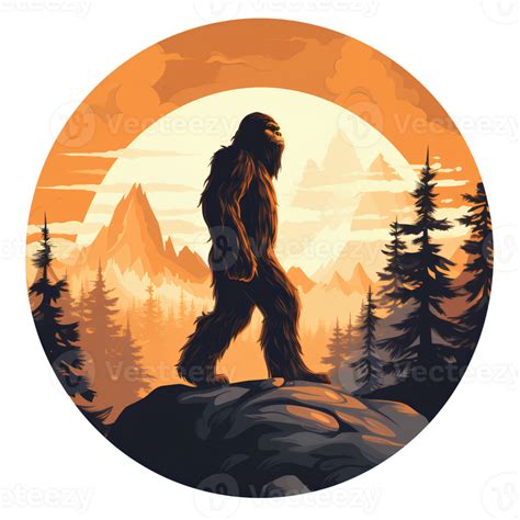 Bigfoot Cartoon Ai Generative 28271770 Png