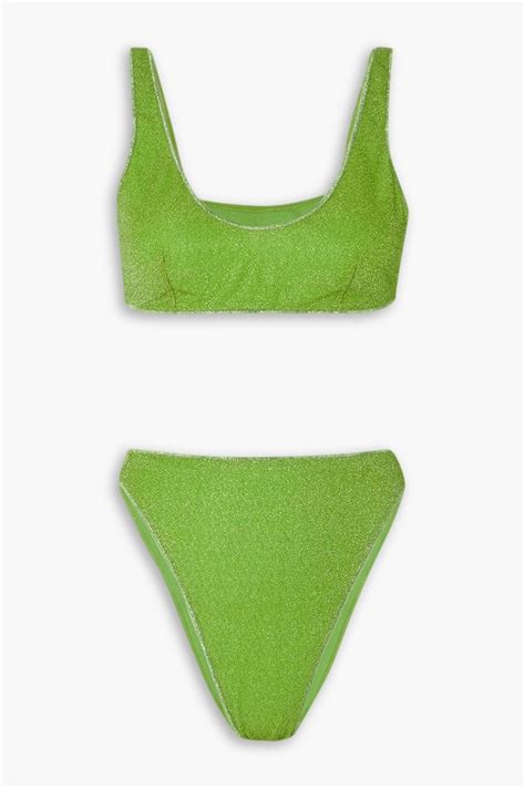 OSÉREE Lumière metallic bikini THE OUTNET