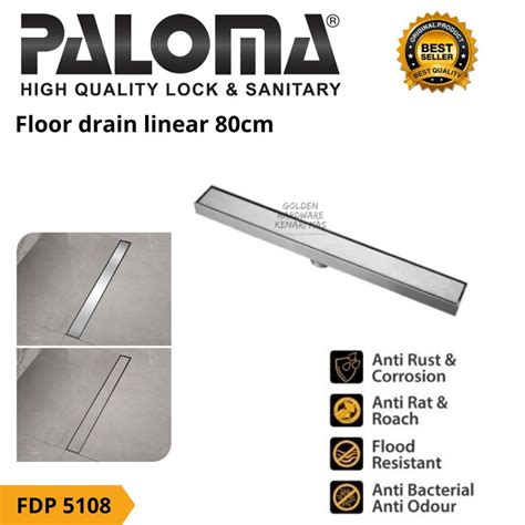 Jual PALOMA FDP 5108 Floor Drain Saringan Air Kamar Mandi Saringan Got