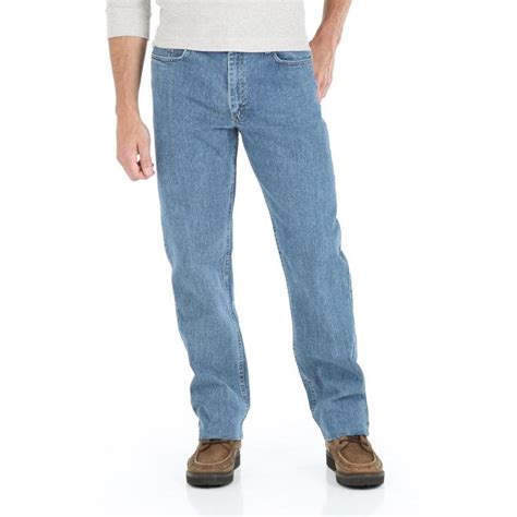 Wrangler Mens Regular Fit Advance Comfort Jeans