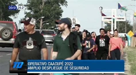 Policía Nacional lanza Operativo Caacupé 2022