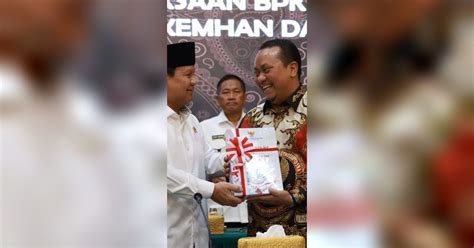 Prabowo Apresiasi Kemenhan Lima Kali Berturut Turut Raih WTP Buah