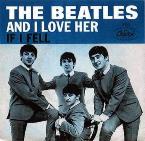 And I Love Her Single Artwork USA The Beatles Bible