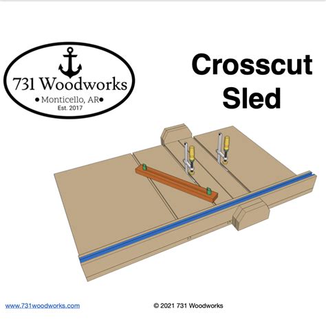 Diy Cross Cut Sled Plans Woodworks