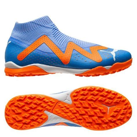 Puma Future Match Laceless Tt Supercharge Bleu Blanc Orange