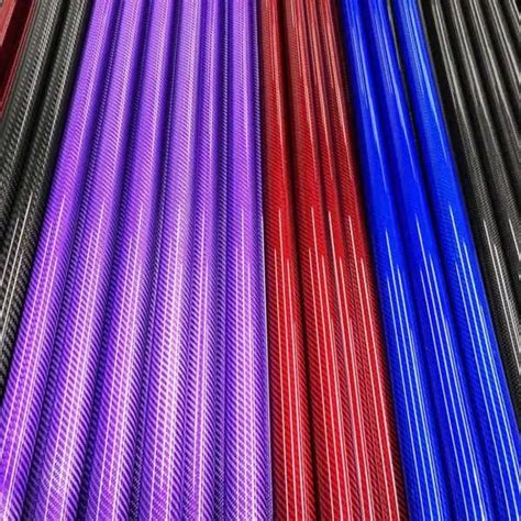 3k Colorful Carbon Fiber Round Tubes For Extension Shafts