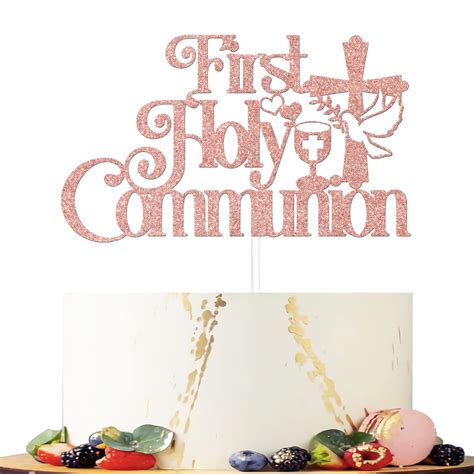 Buy First Holy Communion Cake Topper Mi Primera Comunión Cake Topper