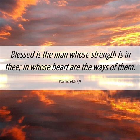 Psalms 84 5 Kjv Bible Verse Images