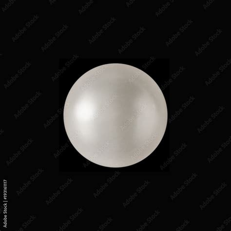 Pearl Gemstone in black background Stock Photo | Adobe Stock