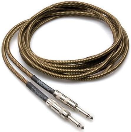 Hosa GTR518 Cable Para Guitarra Jack 6 3 Mm Macho 5 M Trenzado