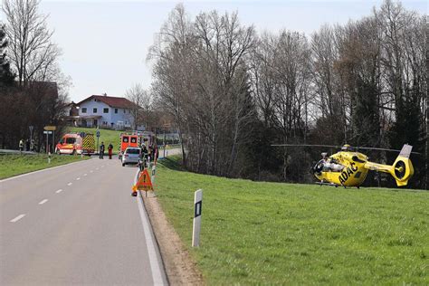 Fotos Schwerer Unfall bei Teisendorf am 22 März 2024