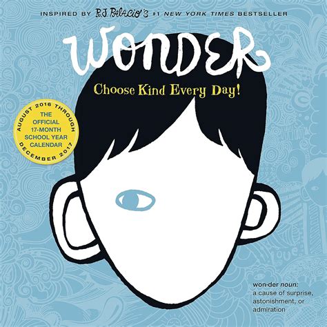 Wonder Wall Calendar Palacio R J Amazon Books