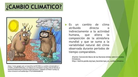 Evidencias Del Cambio Climatico En Nariño Ppt