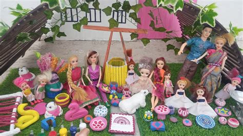 Barbie Doll All Day Routine In Indian Village Routine Barbie Doll