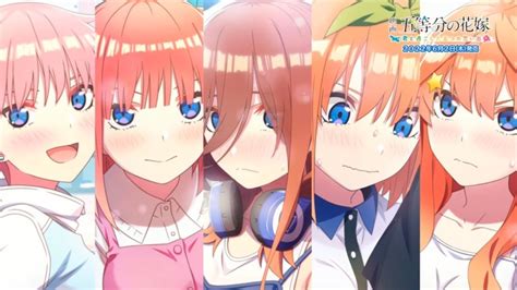 The Quintessential Quintuplets Reveals New Movie Trailer