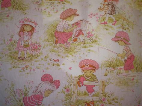 Vintage Holly Hobbie Fabric Hd Wallpaper Pxfuel