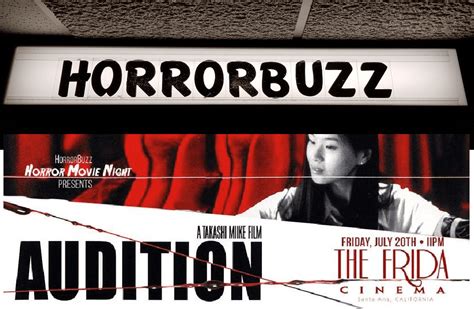 Horror Movie Night At The Frida Audition Horrorbuzz