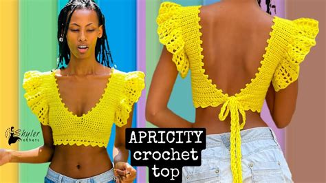 Apricity Crochet Top Crochet Top Tutorial Youtube