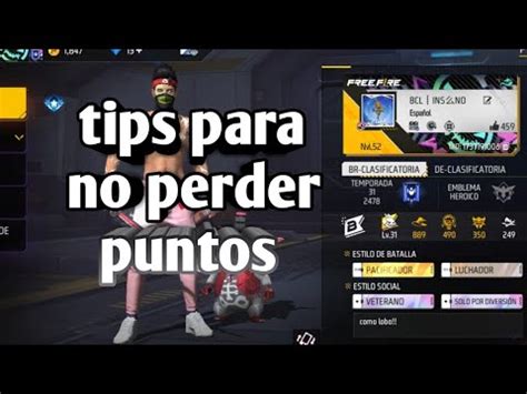 Tips Para No Perder Puntos En Clasificatoria Youtube