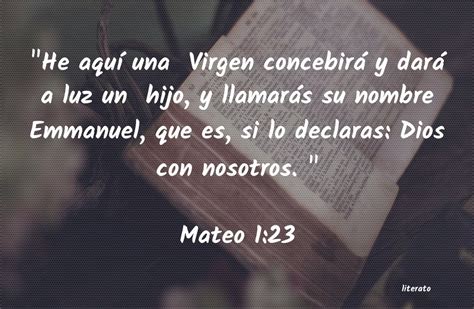 La Biblia Mateo 1 23