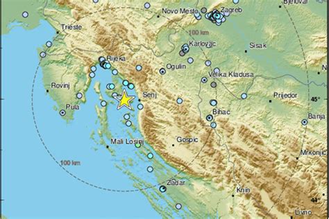 DUGO JE TRAJAO Potres Magnitude 5 2 Prodrmao Otok Krk DuList