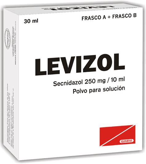 Levizol polvo para solución frasco x 30 ml Laboratorios Quimifar