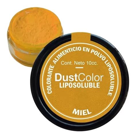 Colorante En Polvo Liposoluble Miel 10 Cc Dust Color