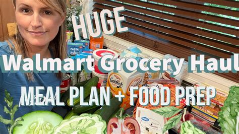 Budget Grocery Haul Huge Grocery Haul Budget Weekly Meal Prep