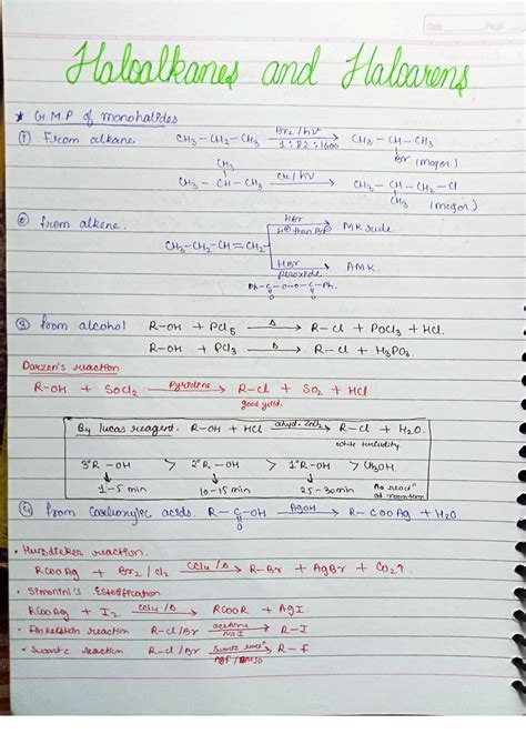 Solution Neet Haloalkanes And Haloarenes Short Notes Studypool