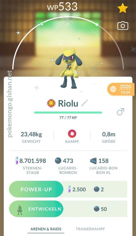 Riolu - Pokemon Go