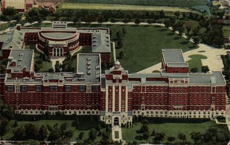 Aerial View of St. Mary's Hospital Rochester, MN