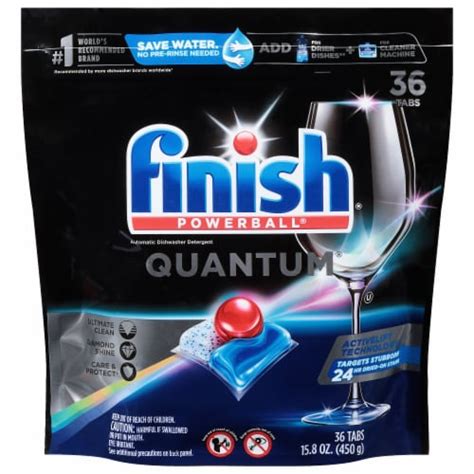 Finish Powerball Quantum Max Dishwasher Detergent Capsules 36 Count 36