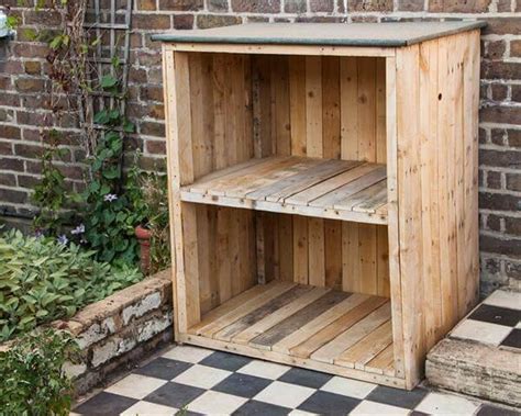 Pallet Storage Unit Pallet Garden Cupboard 101 Pallets