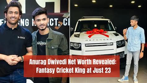 Anurag Dwivedi Net Worth Revealed Fantasy Cricket King At Just