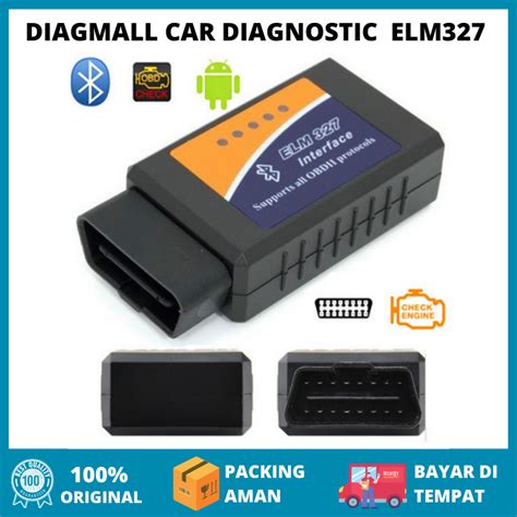 Diagmall Car Diagnostic Elm Bluetooth Obd V Test Tool Sc