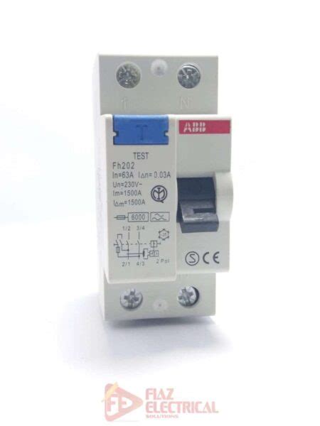 Double Pole Earth Leakage Circuit Breaker 240v 40a 54 Off