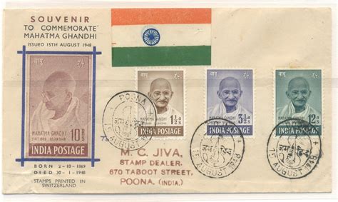 India Stamps Details India Fdc 1948