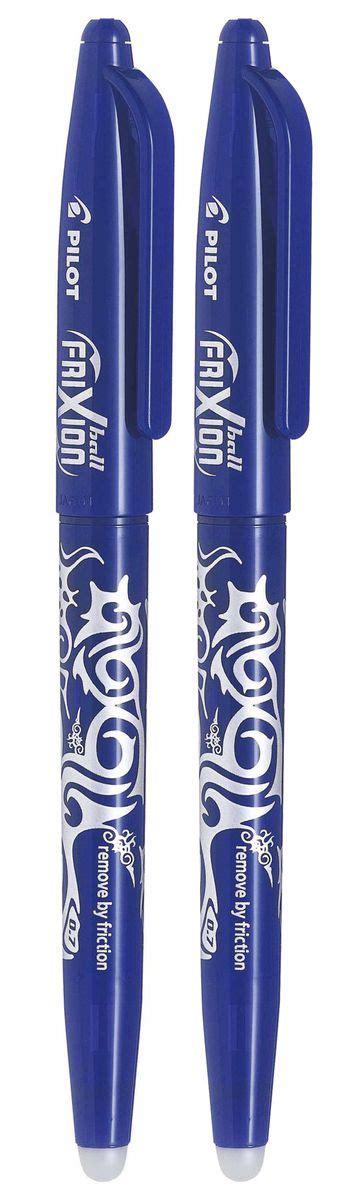 Pilot Frixion Ball Erasable Ballpoint Pen Pack Of 2 Blue Shop Today