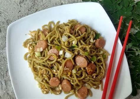 Resep Mie Goreng Kelor Oleh Syafa Syifa Cookpad