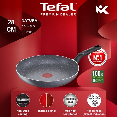 Tefal Natura Frypan Cm B Shopee Malaysia