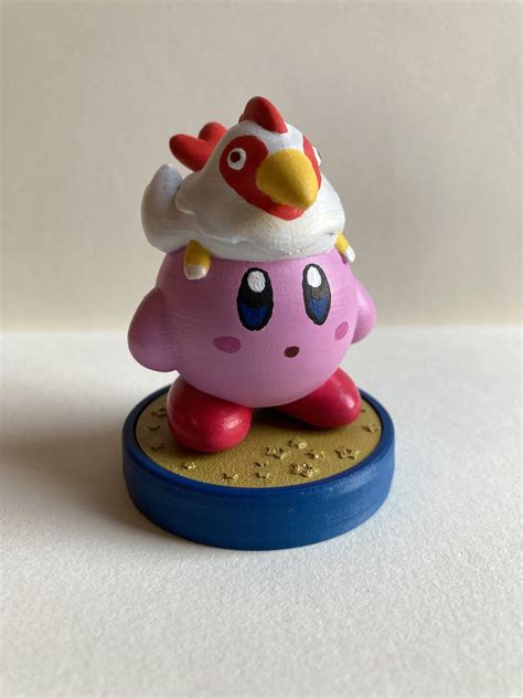 Custom Kirby Amiibo because poyo : r/Kirby