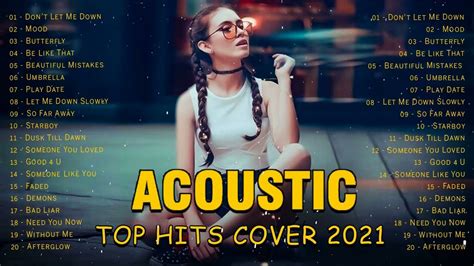 Top Hits Acoustic Love Songs Cover Best English Acoustic Cover