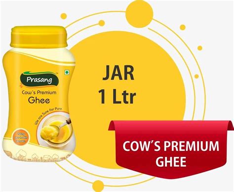 1L Jar Prasang Cow Pure Ghee At Rs 495 Kg Desi Ghee In New Delhi ID